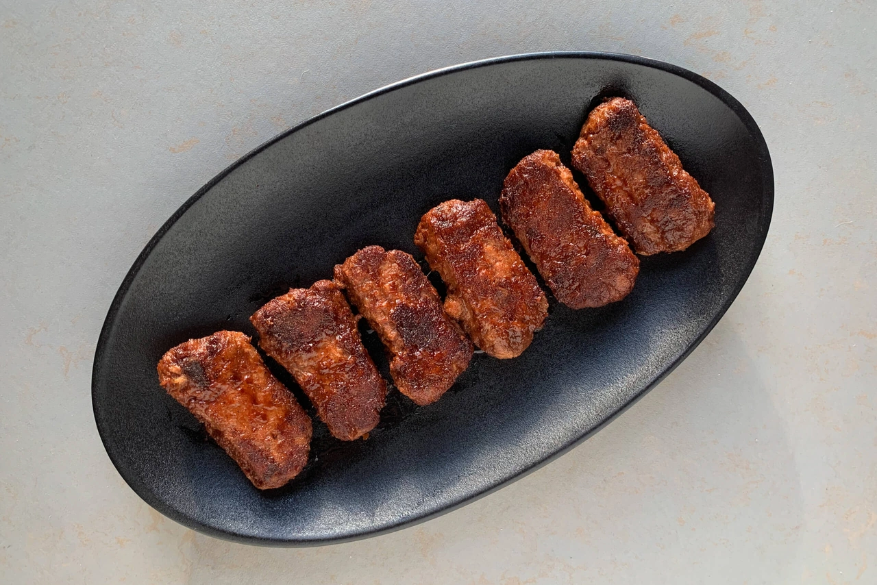 Vleesvervanger getest: AH Vegan mini boneless ribs