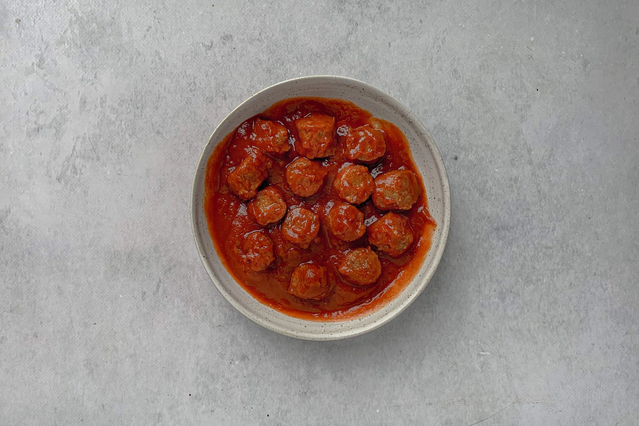 Vleesvervanger getest: Unox vegetarische balletjes in tomatensaus