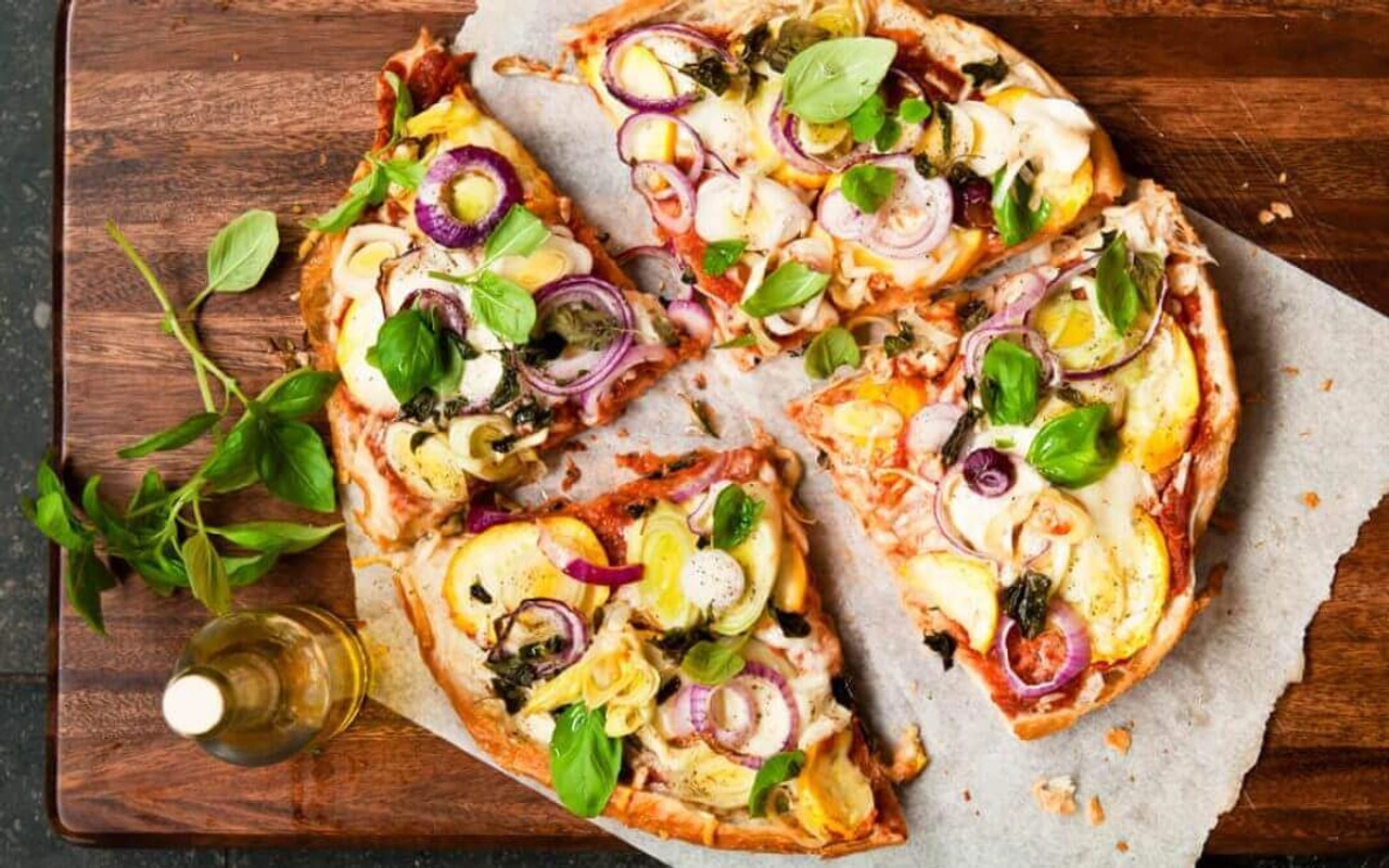 Top 5: vegetarische pizza