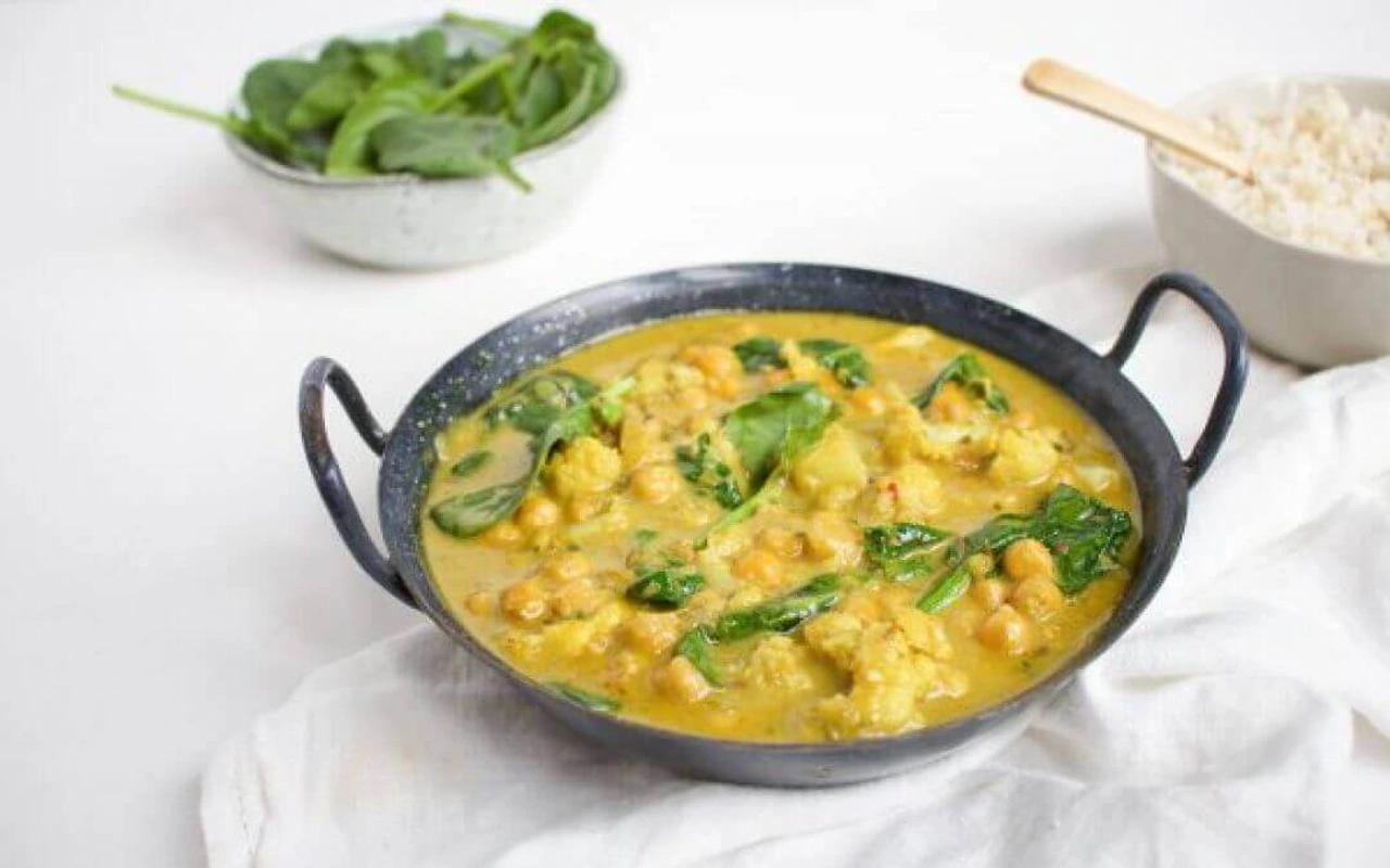 Top 5: vegetarische curry