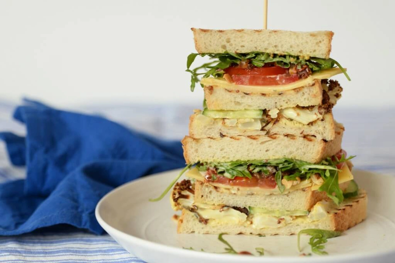 Vegetarische Club Sandwich