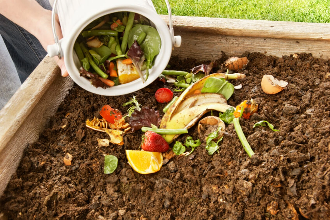 Groentetuin: zelf compost maken