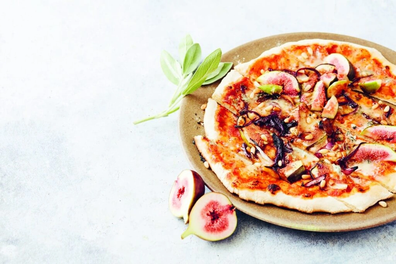 Italia al Pomodoro: Pizza met vijgen en gorgonzola
