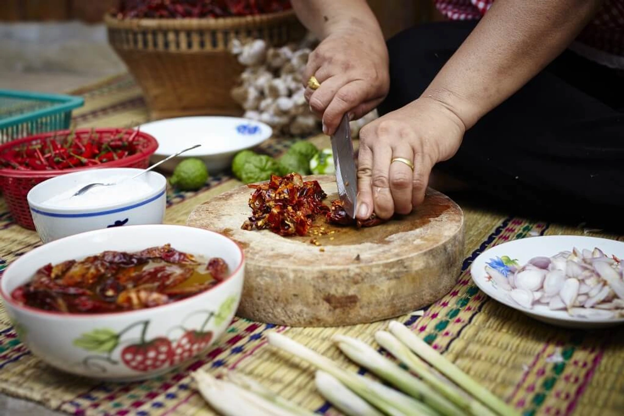 Aziatische kookworkshop met Thaise boerinnen