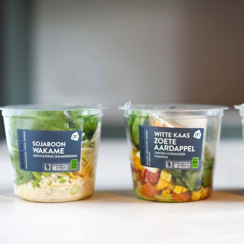 Saladetest: Nieuwe kleurrijke, vegetarische salades van Albert Heijn