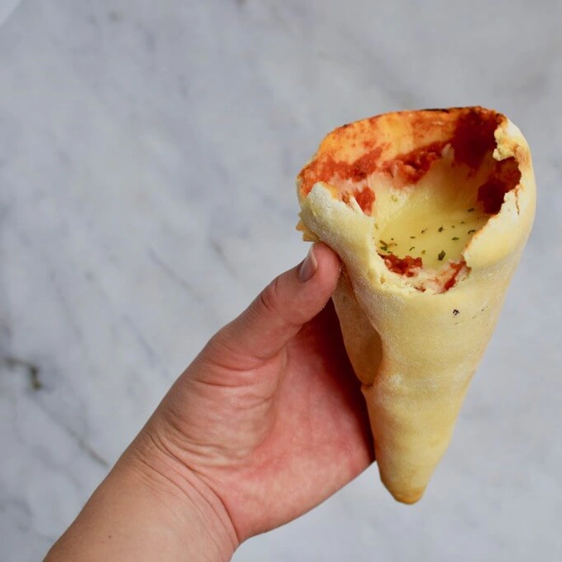 DIY TREND: pizza cones