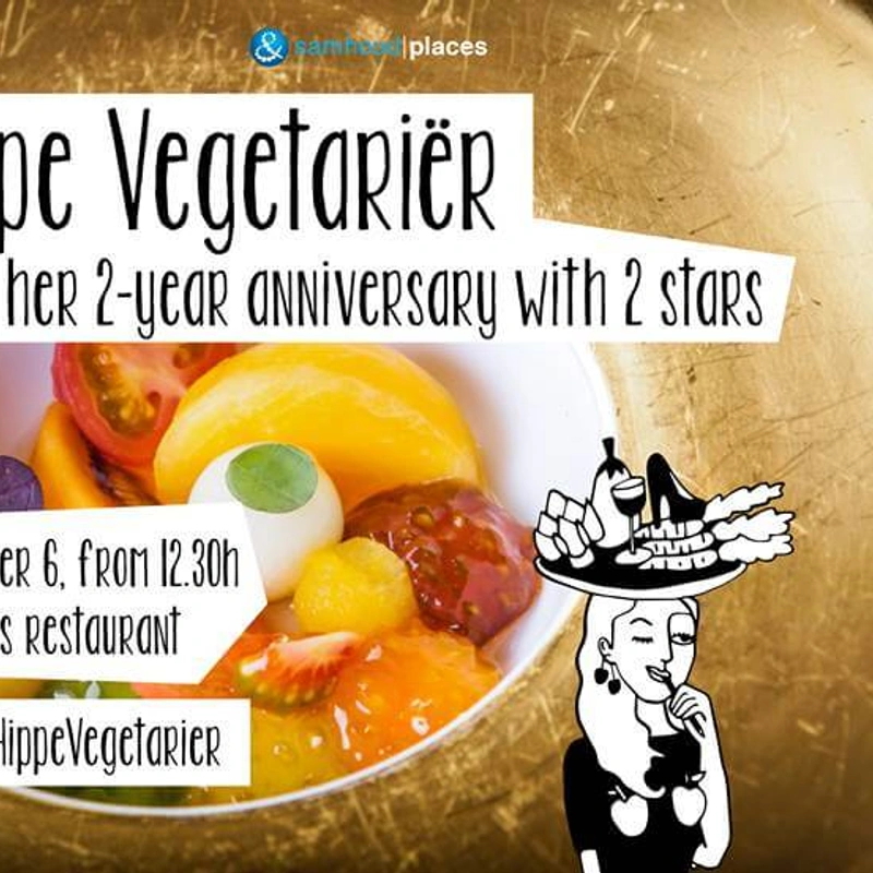 Uitnodiging: Verjaardag De Hippe Vegetariër in &samhoud places**