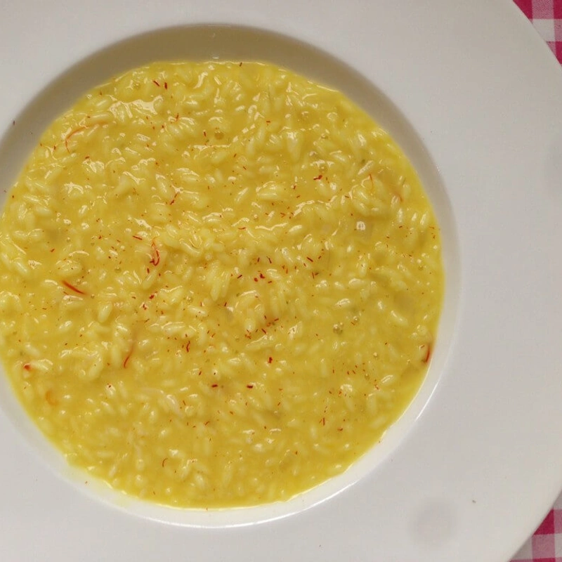 Italiaanse keuken: Saffraan risotto